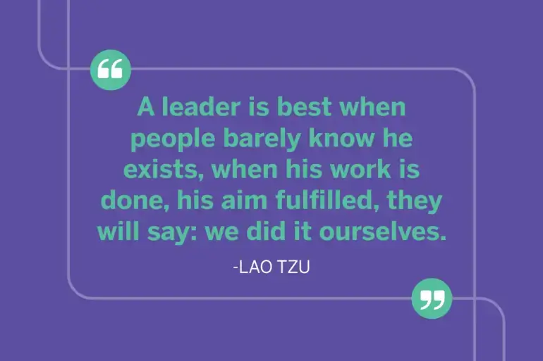 good leader quotes sayings