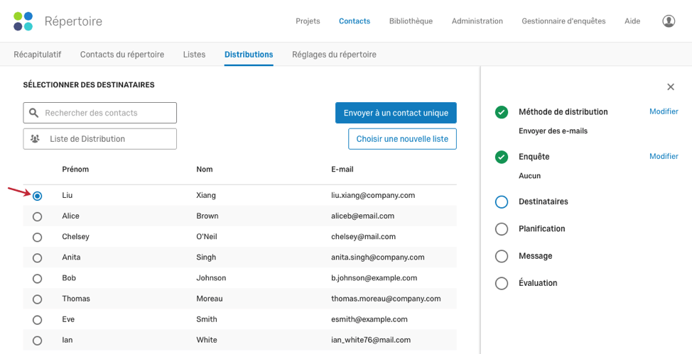 Envoyer Des E Mails Dans Xm Directory Qualtrics