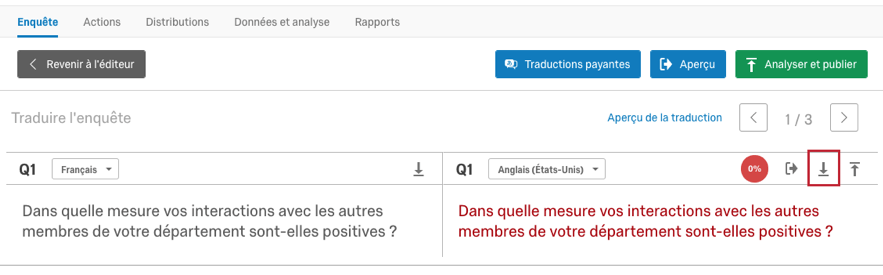 Traduire L Enquete Qualtrics