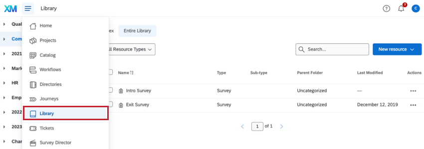 Remove Library from the Search Bar - Website Features - Developer Forum