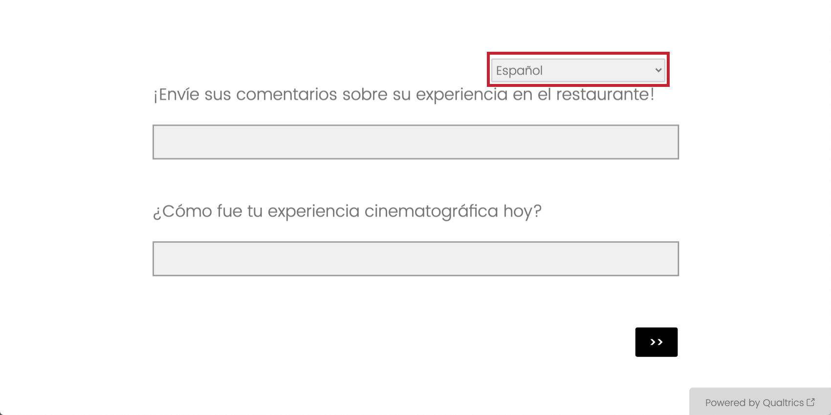 Translate Survey