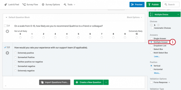 Survey Tips & Tricks