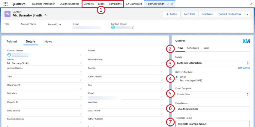 make a private contact in salesforce viewable