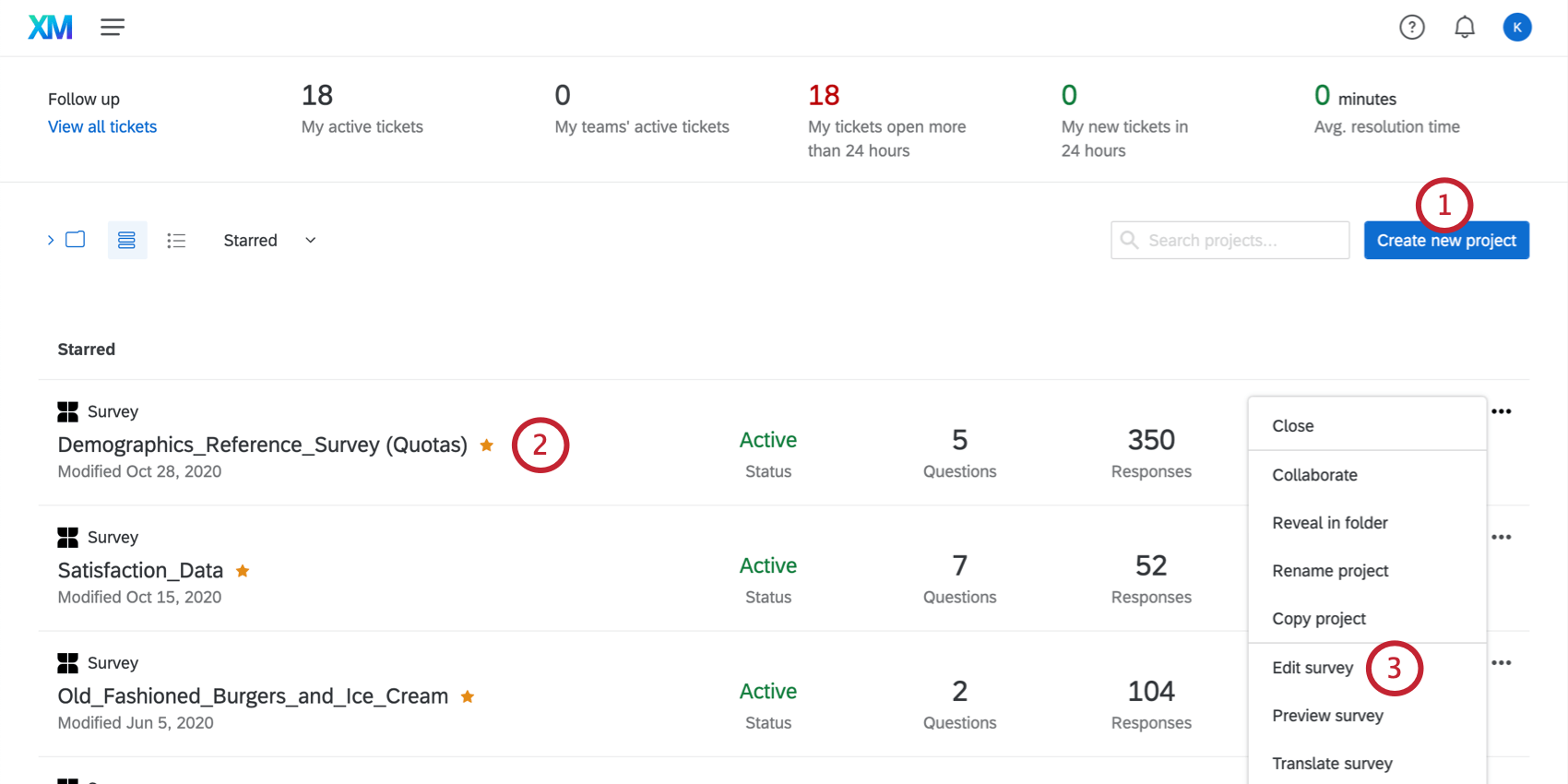 Survey Basic Overview