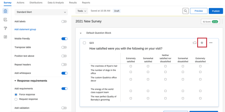 Continuous Line Response Types in Qualtrics - Johnson Cloneffew