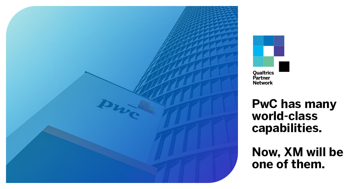 Pwc Joins The Qualtrics Partner Network To Help Enterprises Scale And Measure Business Impact Of Their Customer And Employee Experience Programs Qualtrics