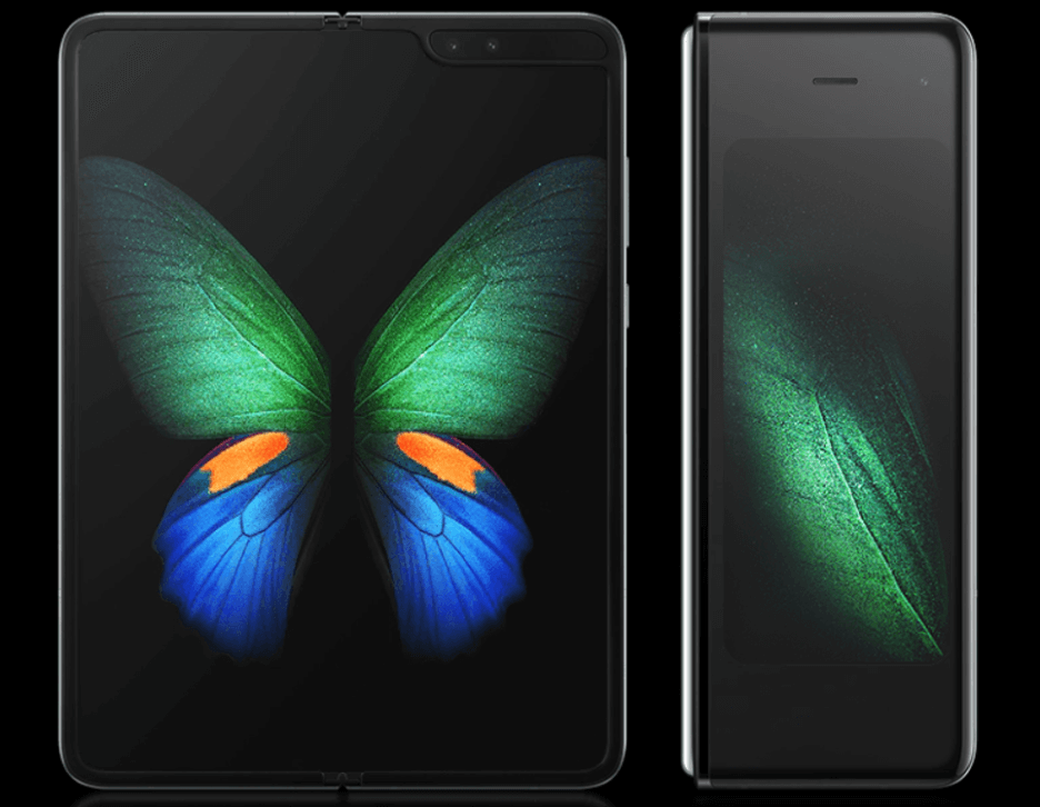 Image of the new Galaxy Fold layout