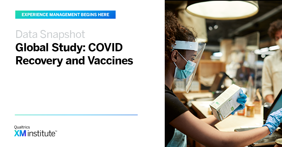 Global Study Covid Recovery And Vaccines Xm Institute